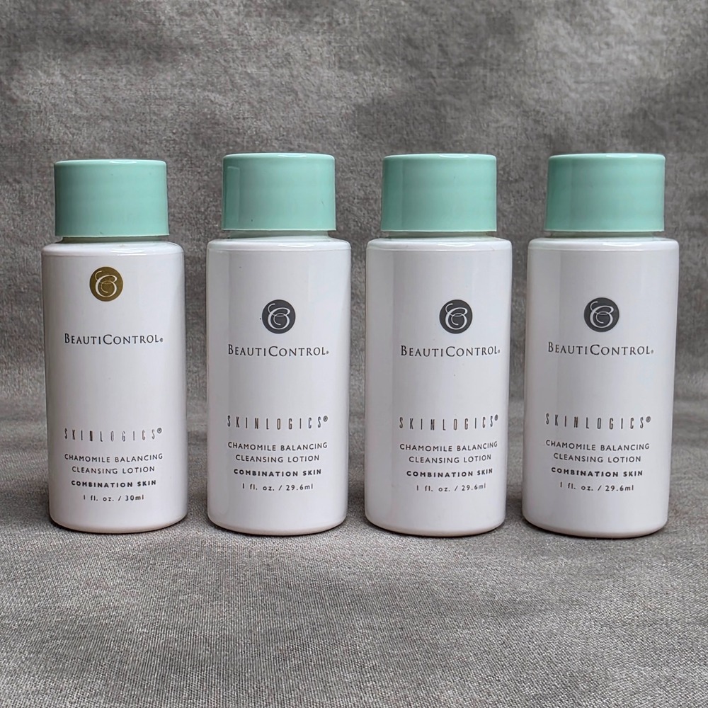(X4) BeautiControl Skinlogics Chamomile Balancing Cleansing Lotion 1 oz‎ SEALED